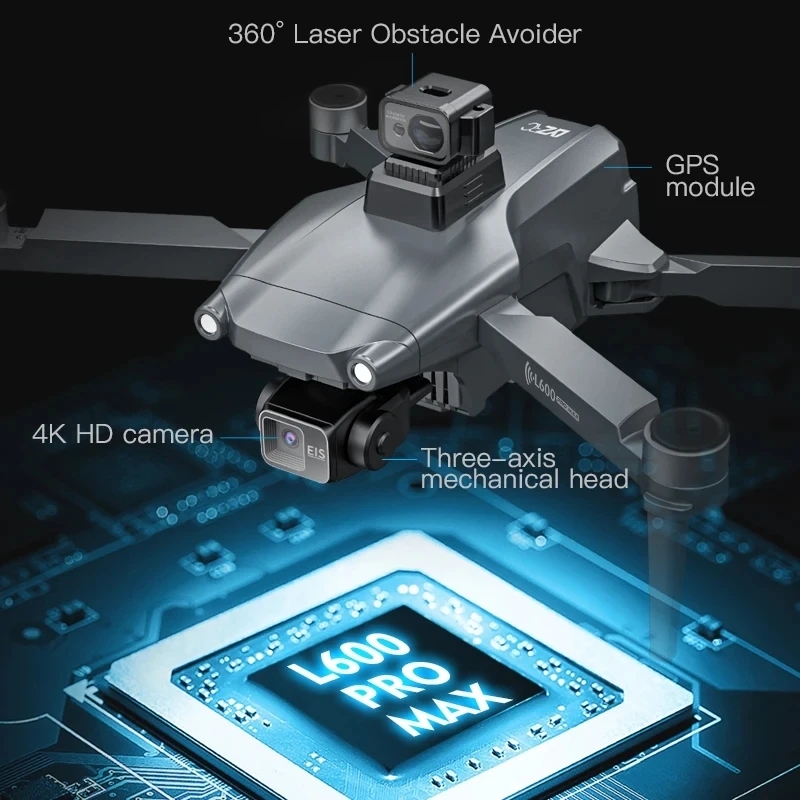 L600 PRO MAX GPS Drone Profess - Drone Gimbal Case 评论和价格
